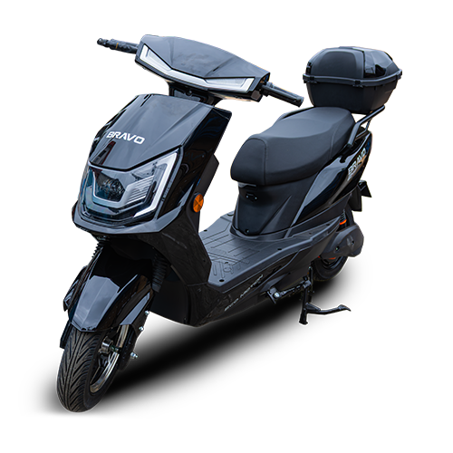 [BM53 NEGRO] BRAVO SCOOTER ELECTRICO 1500W 60V20AH NEGRO