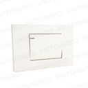 INTERRUPTOR SIMPLE GRANDE CONMUTABLE 16A 125/250V PC BLANCO 10U/C