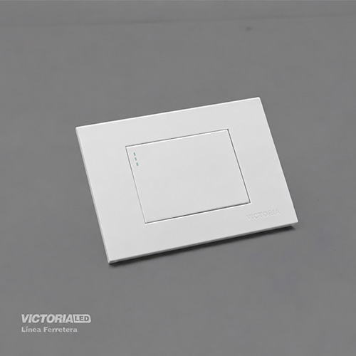[VL-IN1B] INTERRUPTOR SIMPLE GRANDE CONMUTABLE 16A 125/250V PC BLANCO 10U/C